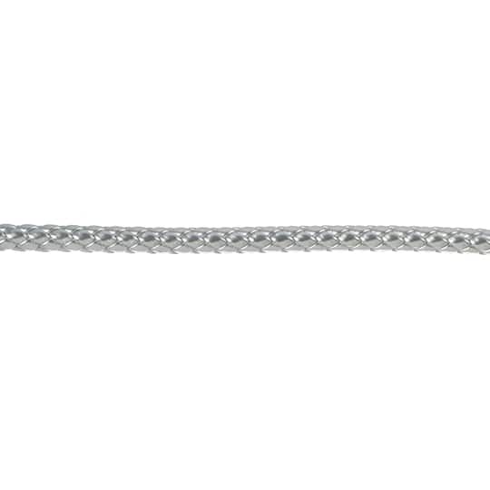 5/16" Silver Faux Leather Trim by Celebrate It®